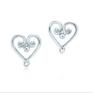 Tiffany & Co Paloma Venezia Goldini Heart Earrings